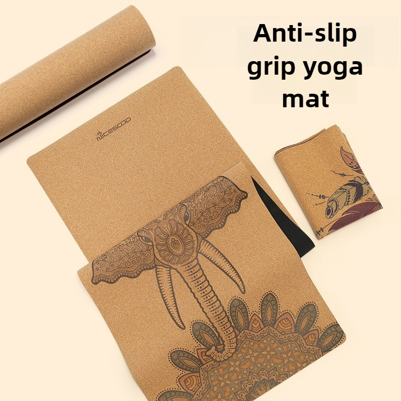 Sports Equipment For Schools - Pilates Equipment Yoga Mat Anti-Slip Cork