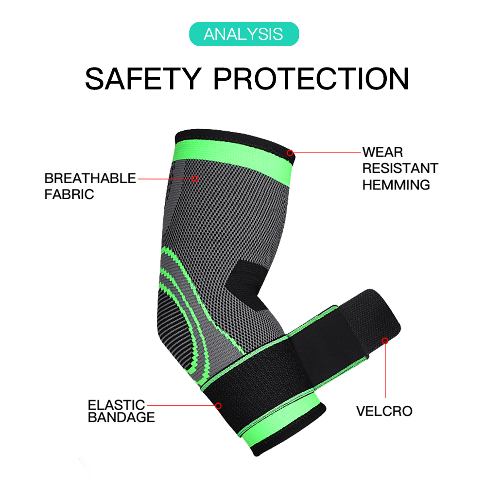 1PC Arm Support Compression Sl - Tennis Elbow Brace ulasan dan harga