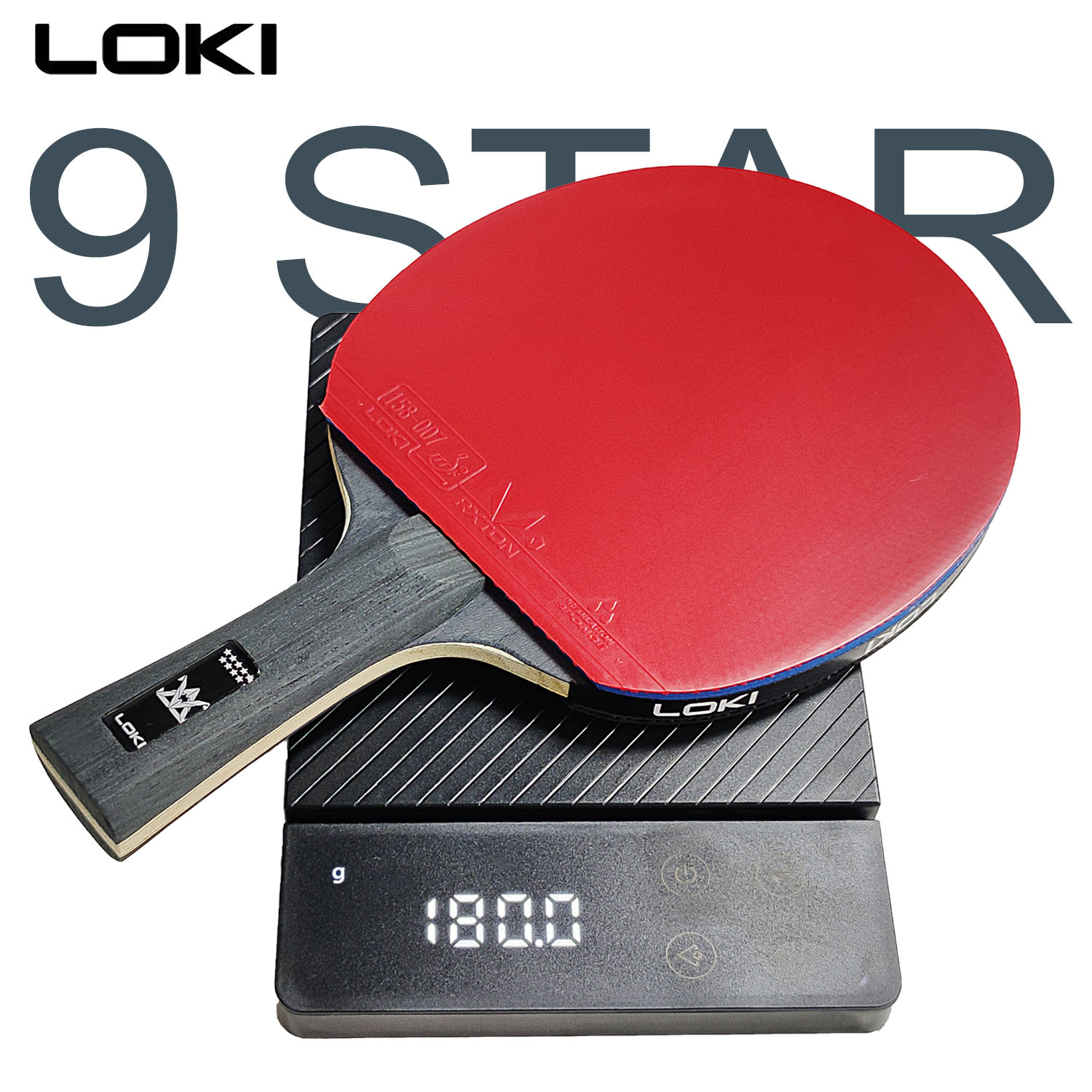 LOKI 9 Star Table Tennis Racke - Badminton Racket Carbon ulasan dan harga