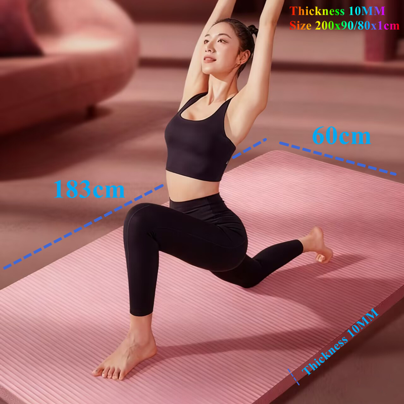 20MM Extra Thick Yoga Non-slip - Sports Equipment For Schools ulasan dan harga