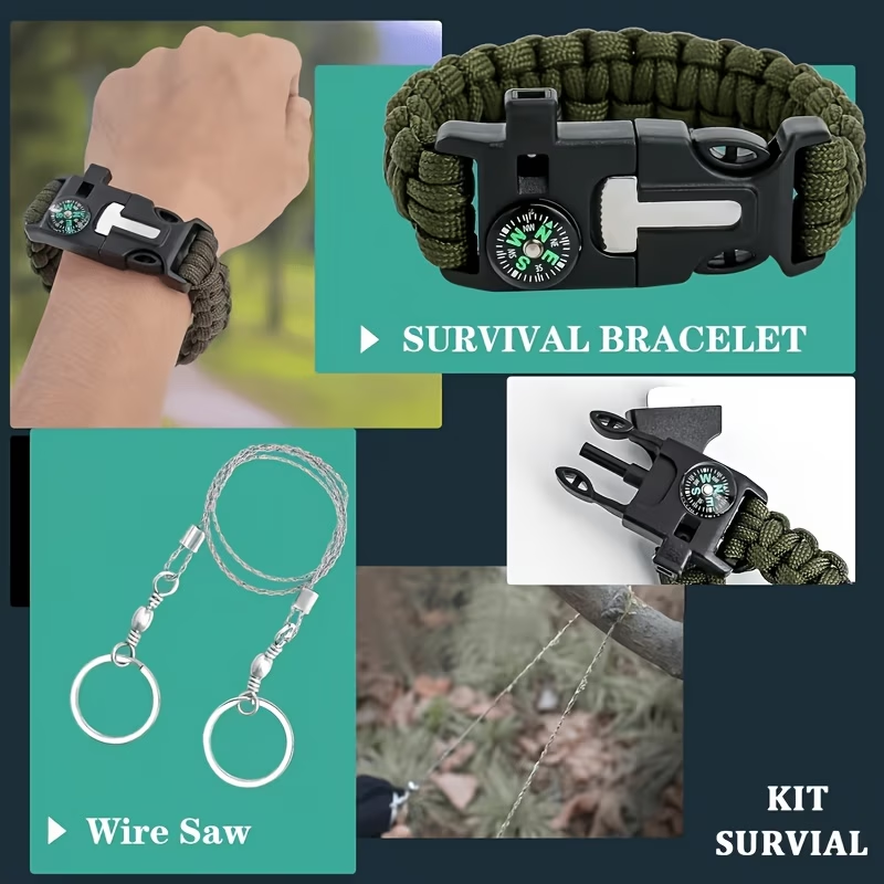 242 Survival Kit for Outdoor A - Sports Equipment For Schools ulasan dan harga