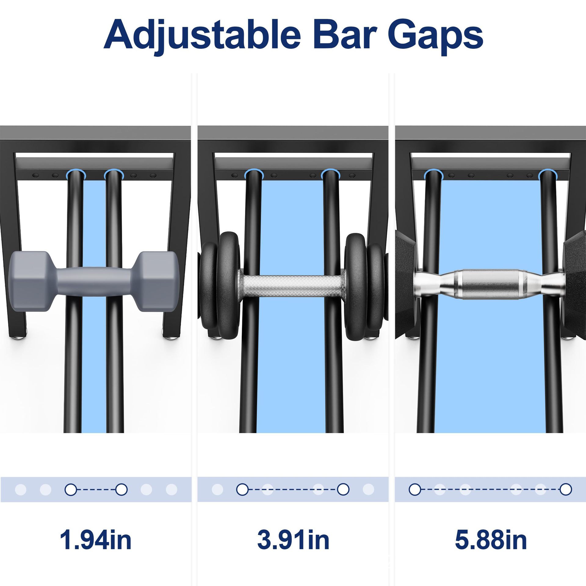 Adjustable Metal Dumbbell Rack - Sports Equipment Rack ulasan dan harga
