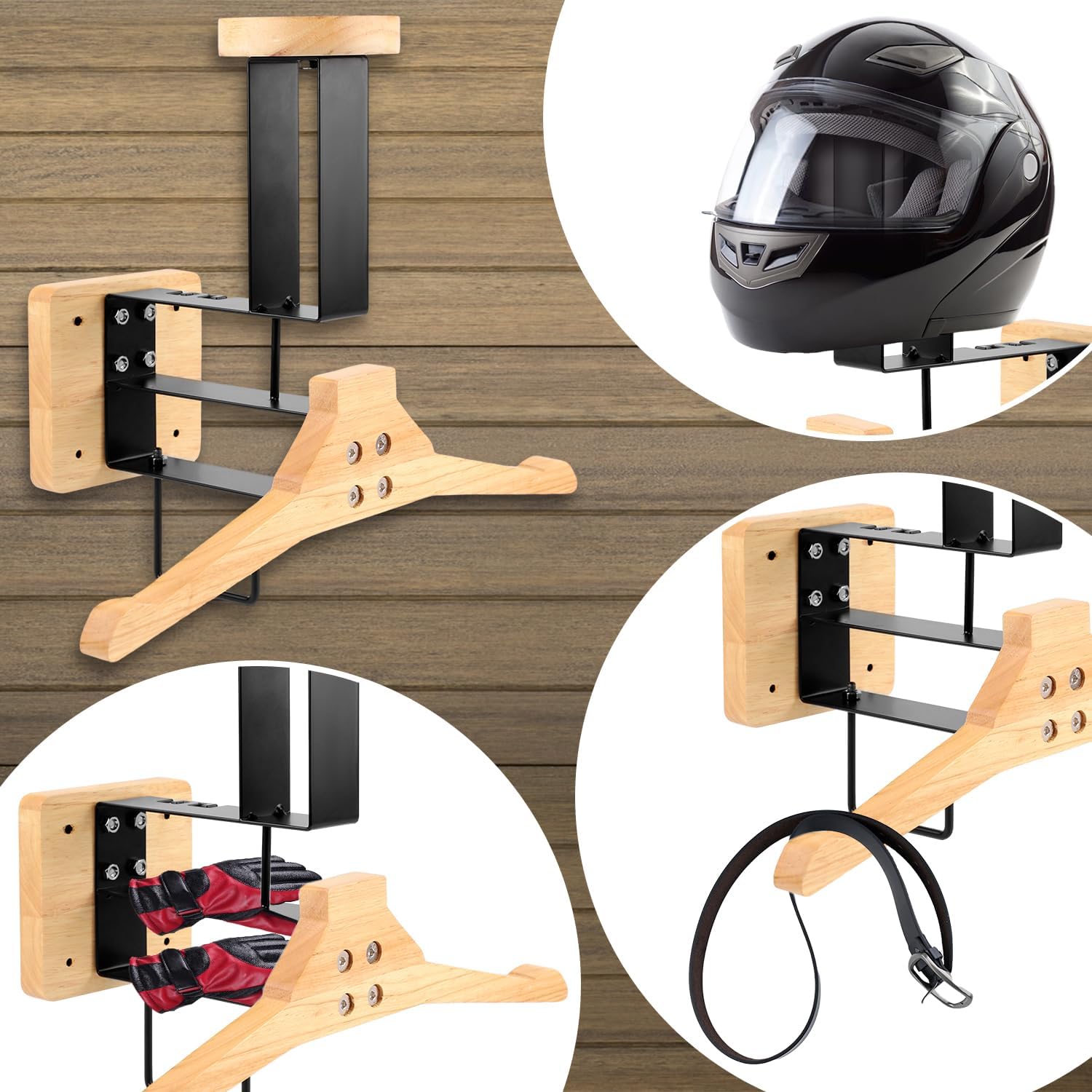 ​Motorcycle Helmet Holder Wall - Sports Equipment Rack ulasan dan harga