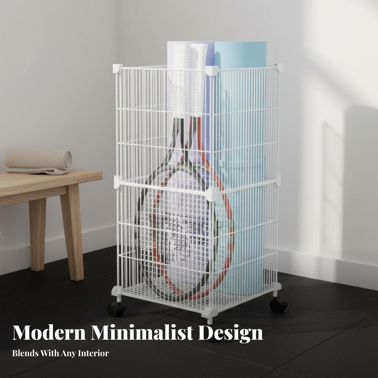 Sports Equipment Storage Cart  - Sports Equipment Rack ulasan dan harga