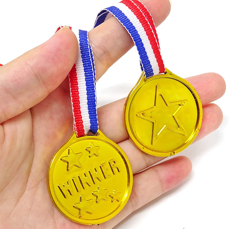10/20pcs Children Plastic Gold - Sports Equipment For Schools ulasan dan harga
