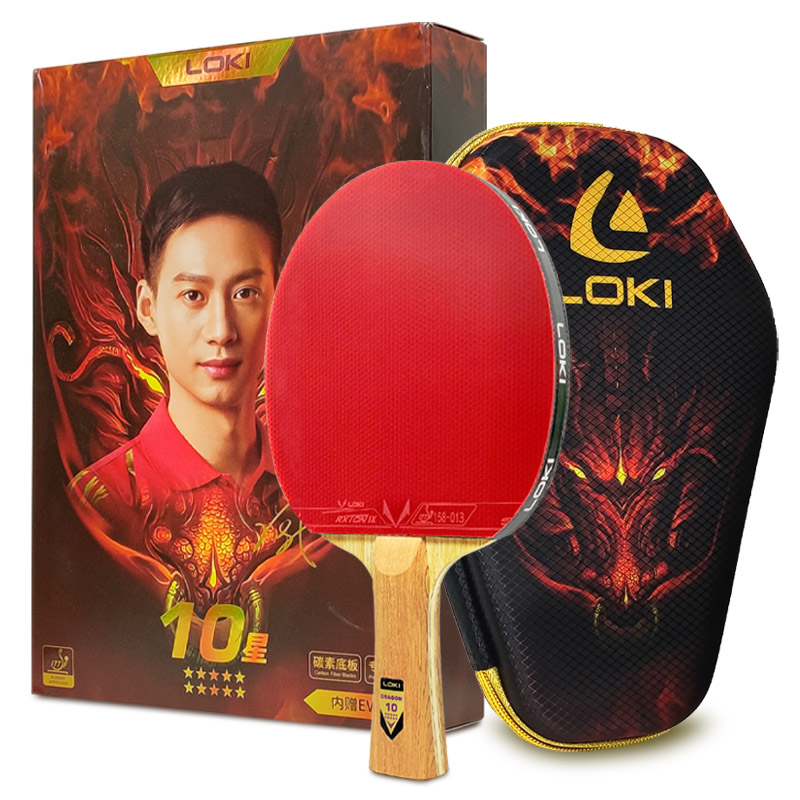 Original LOKI Table Tennis Rac - Badminton Racket Carbon ulasan dan harga