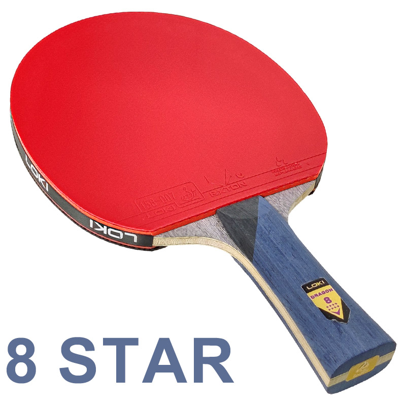 Original LOKI Table Tennis Rac - Badminton Racket Carbon ulasan dan harga