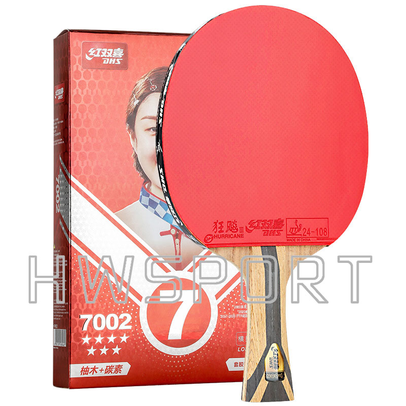Original DHS 7 Star Table Tenn - Badminton Racket Carbon ulasan dan harga