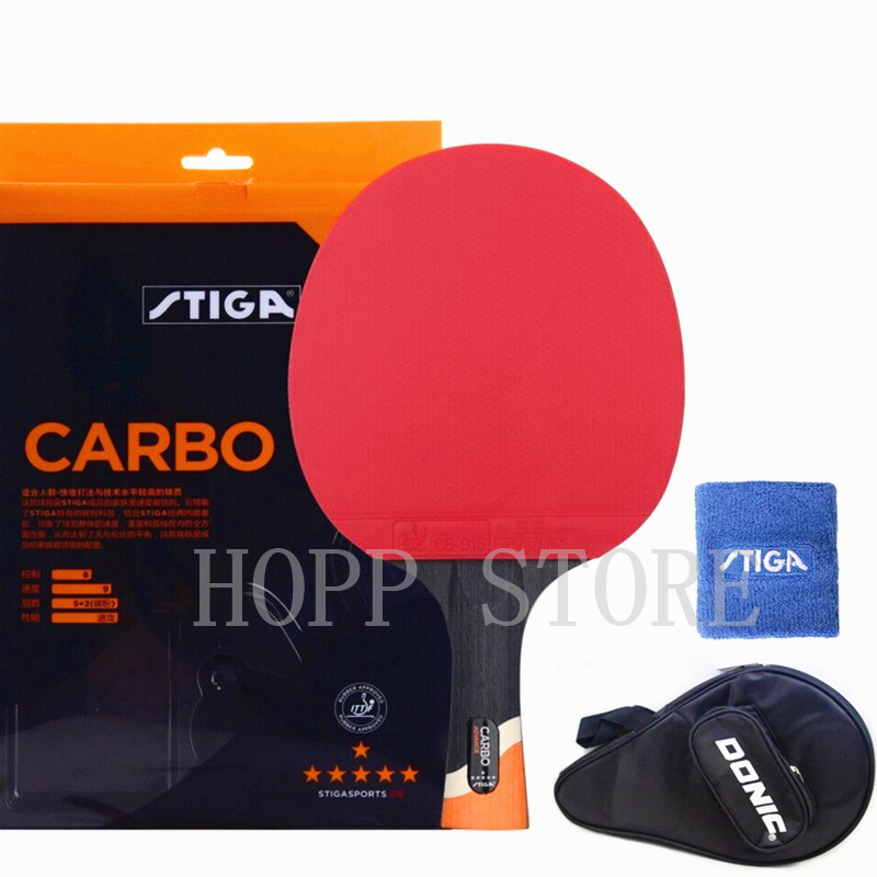 STIGA 6 Star Racket Offensive  - Badminton Racket Carbon ulasan dan harga